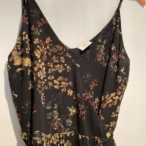 Aritzia floral midi dress